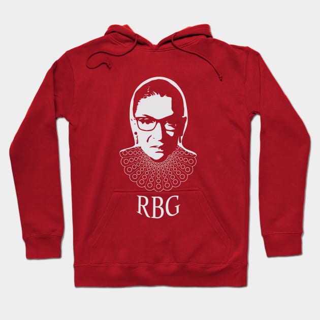 RBG Ruth Bader Ginsburg Hoodie by GalleryArtField